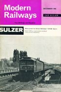 Click here to view Modern Railways Magazine, December 1963 Issue