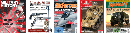 Military magazines of every type!