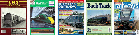 Railway magazines of every type!