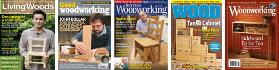 Woodworking magazines of every type!