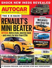 Latest issue of Autocar Magazine